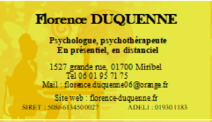 Florence Duquenne Miribel, 